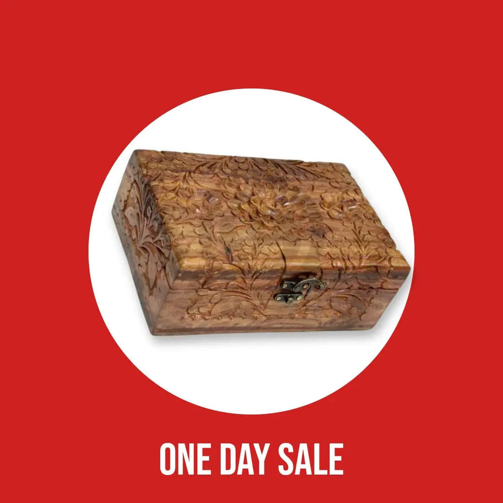 jewelry Luxury Wooden Box Stylish Gift Decor