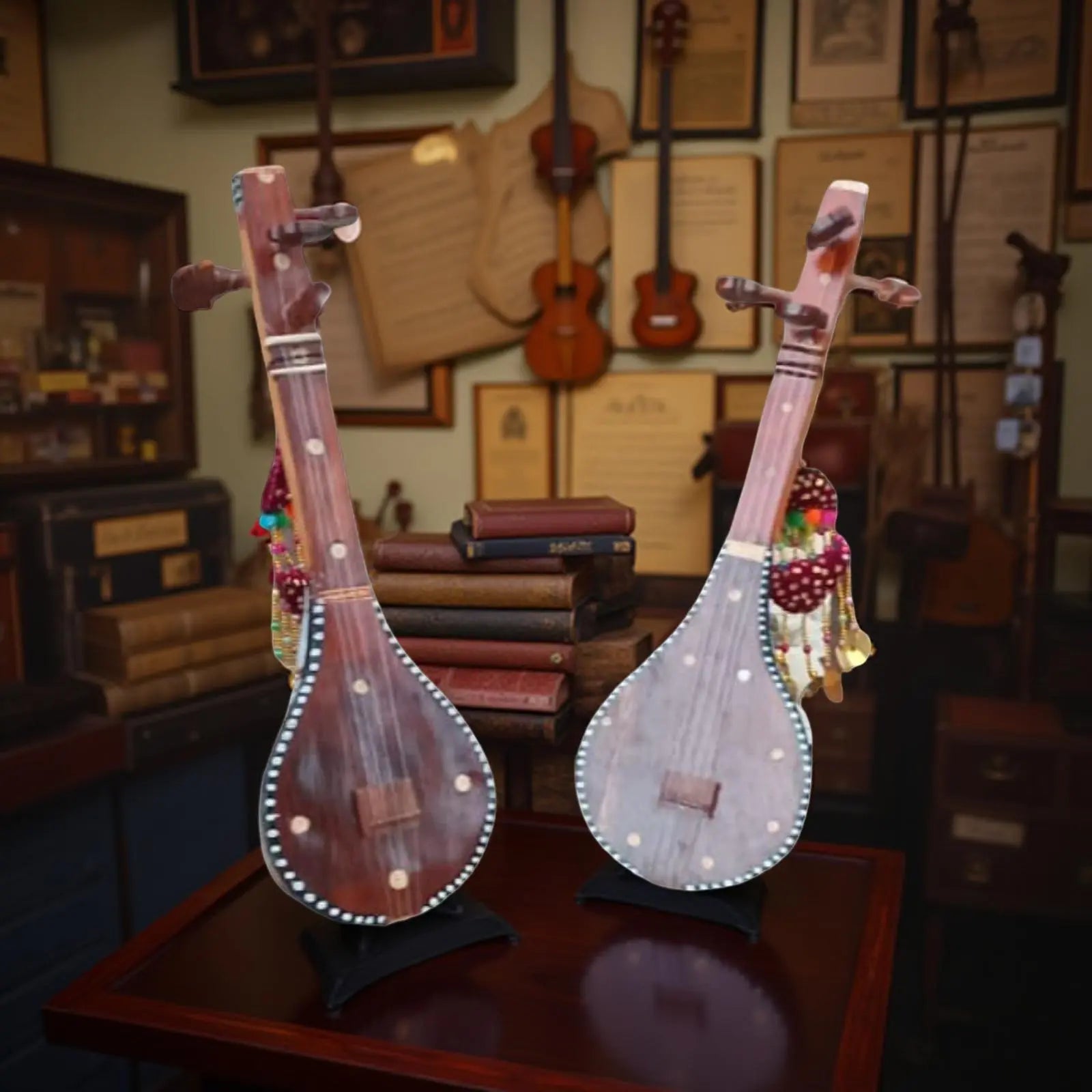 Premium String Musical Instrument – Handcrafted for Rich, Resonant Sound Stylish Gift Decor
