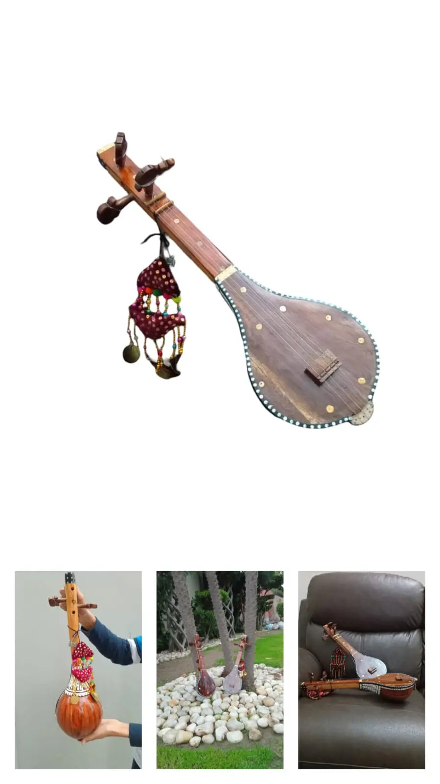 Premium String Musical Instrument – Handcrafted for Rich, Resonant Sound Stylish Gift Decor