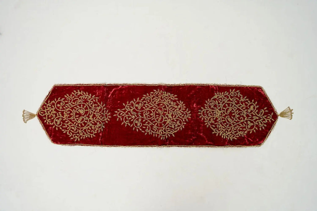 Premium Handmade Table Runner Set( Pack Of 3) Stylish Gift Decor