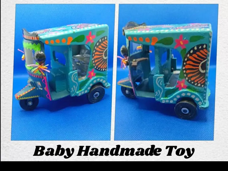 handmade baby tuk tuk set Exclusive Set For Playing And Home Decoration Stylish Gift Decor