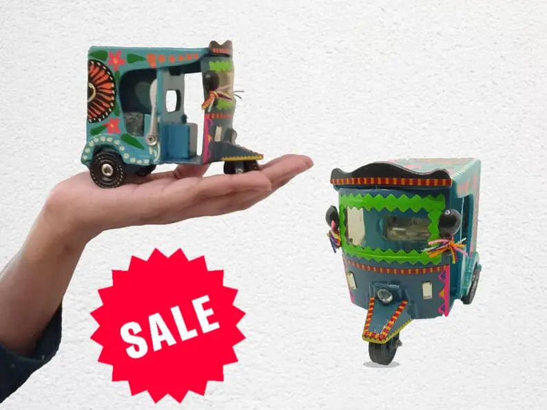 handmade baby tuk tuk set Exclusive Set For Playing And Home Decoration Stylish Gift Decor
