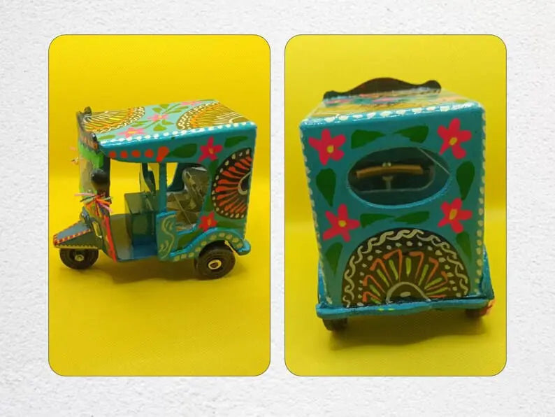 handmade baby tuk tuk set Exclusive Set For Playing And Home Decoration Stylish Gift Decor