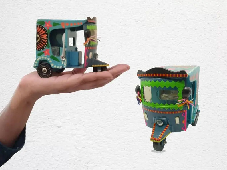 handmade baby tuk tuk set Exclusive Set For Playing And Home Decoration Stylish Gift Decor