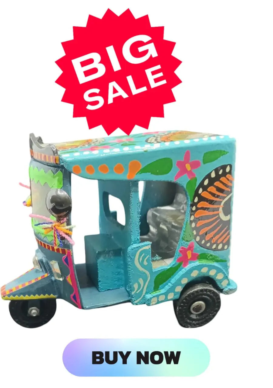 handmade baby tuk tuk set Exclusive Set For Playing And Home Decoration Stylish Gift Decor