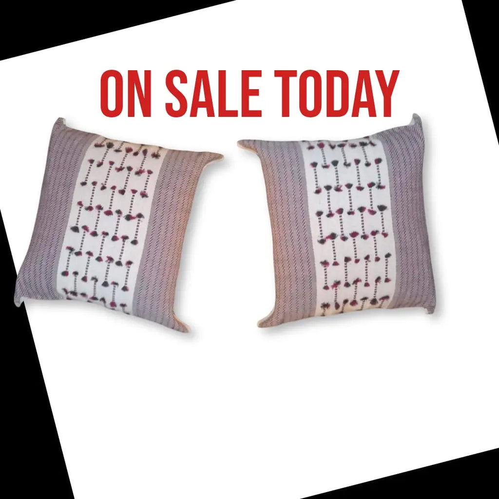 Premium Design Handmade pillow cushion Covers (pack of 2) Stylish Gift Decor