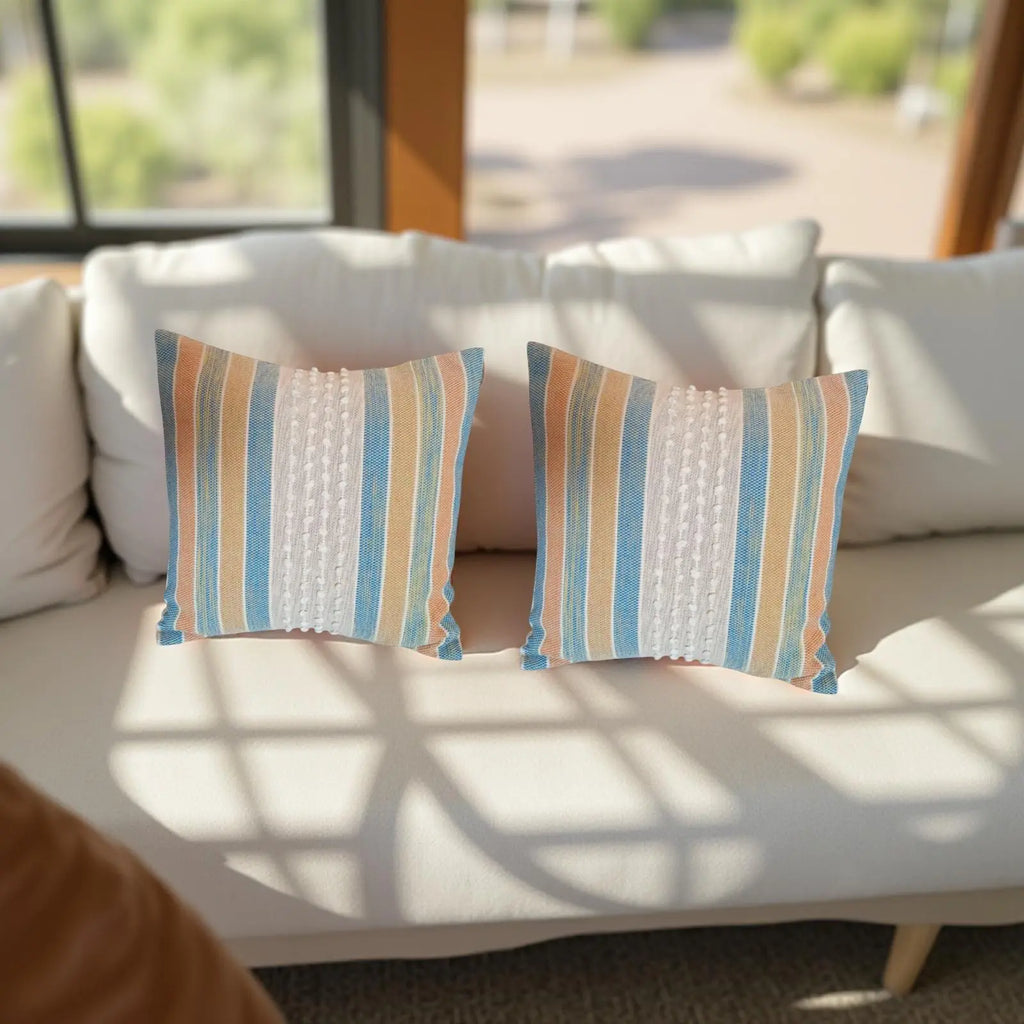 Premium Modern Design Handmade pillow Cushion Covers (Pack of 2) Stylish Gift Decor