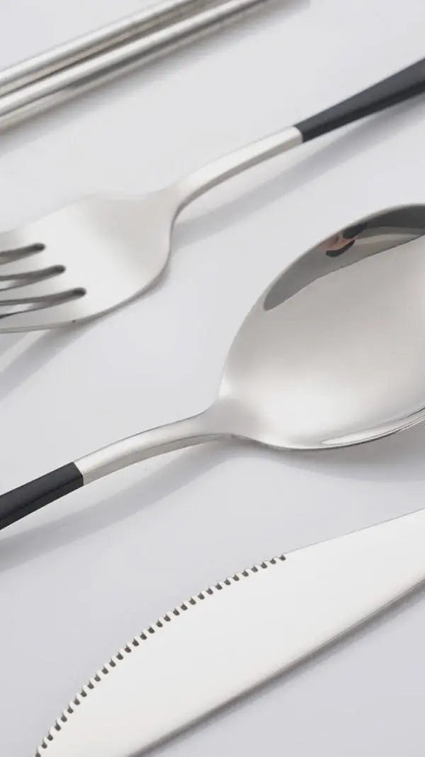 18/10 High Quality Portable Cutlery Set Stylish Gift Decor