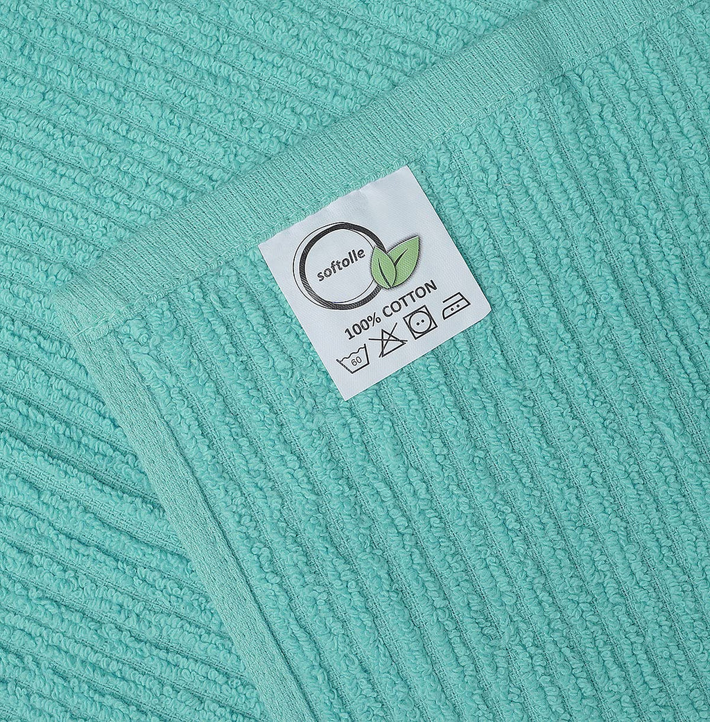 Bar Mop Towels, Pack of 24-16x19 Inches - 100% Cotton Super Absorbent Towels, Multi-Purpose for Home and Bar Cleaning