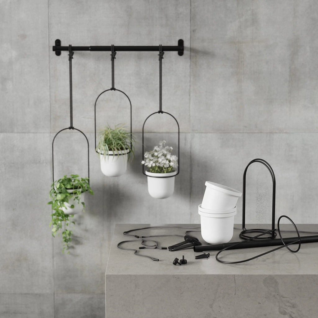 Triflora Hanging Planter for Window - Stylish Gift Decor