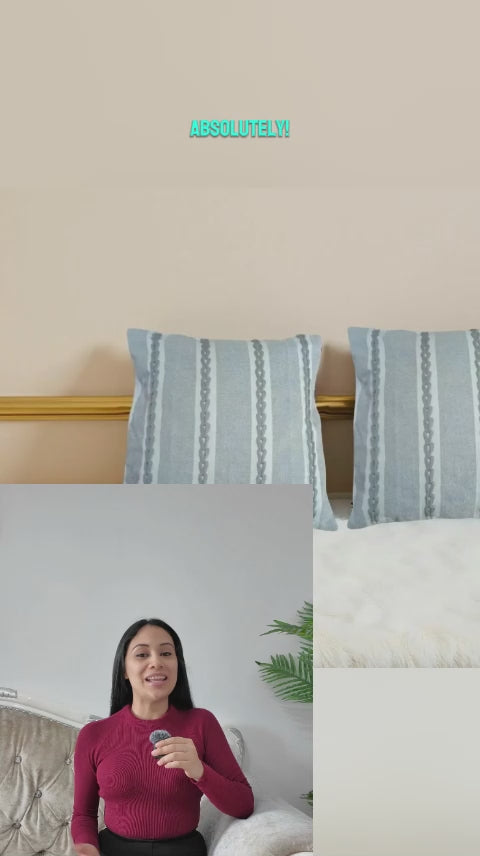 Handmade Outdoor Pillow Covers - Durable, Weather-Resistant & Stylish (4-Pack)
