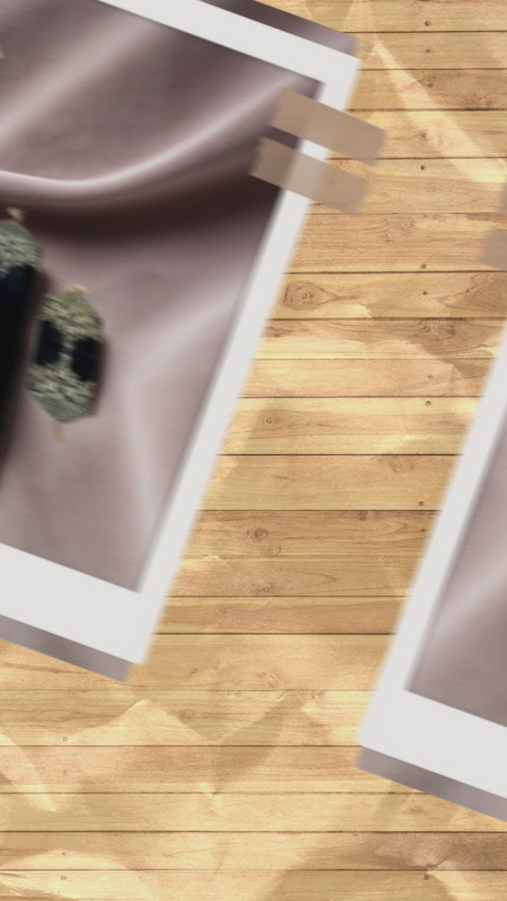 (2 sets )Luxury Velvet Table Runner Set of 3 – Elegant Geometric Design for Dining & Coffee Tables