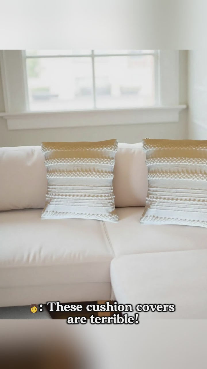 (Pack of 4) Handmade Premium Modern Cushion Covers