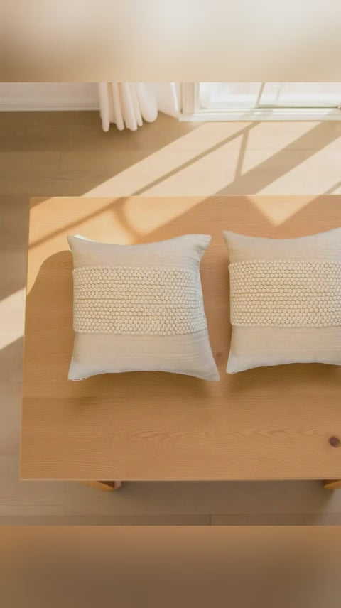 Elegant Handmade Luxury Cushion Covers - Pack of 4 | Soft, Durable & Hypoallergenic