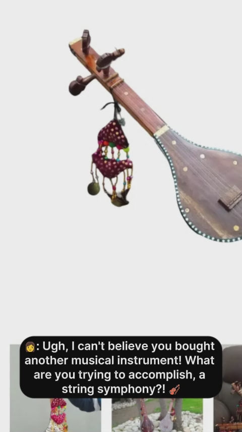 (Pack of 2 ) Handcrafted Premium String Instrument – Rich, Resonant Sound for All Skill Levels